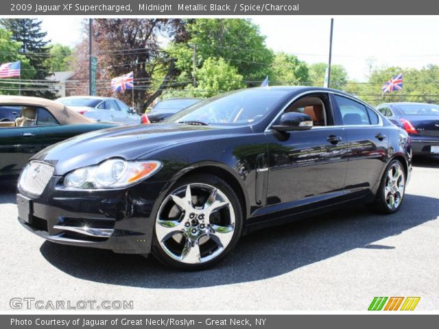 2009 Jaguar XF Supercharged in Midnight  Metallic Black