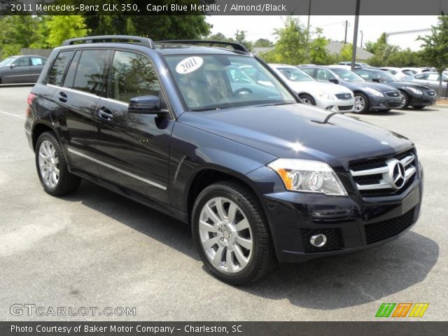 2011 Mercedes-Benz GLK 350 in Capri Blue Metallic