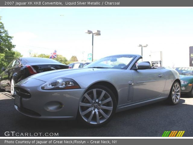 2007 Jaguar XK XK8 Convertible in Liquid Silver Metallic
