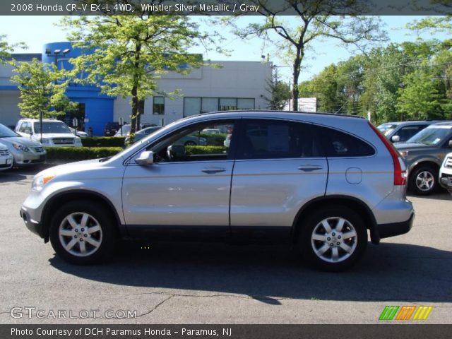 2008 Honda CR-V EX-L 4WD in Whistler Silver Metallic