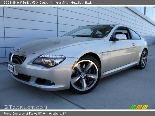 2008 BMW 6 Series 650i Coupe in Mineral Silver Metallic