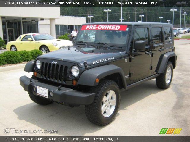 2009 Jeep Wrangler Unlimited Rubicon 4x4 in Black