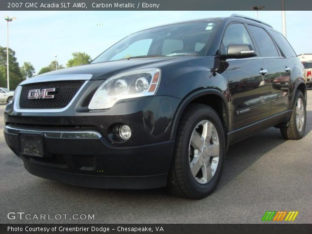 2007 GMC Acadia SLT AWD in Carbon Metallic