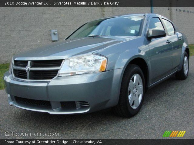 2010 Dodge Avenger SXT in Silver Steel Metallic