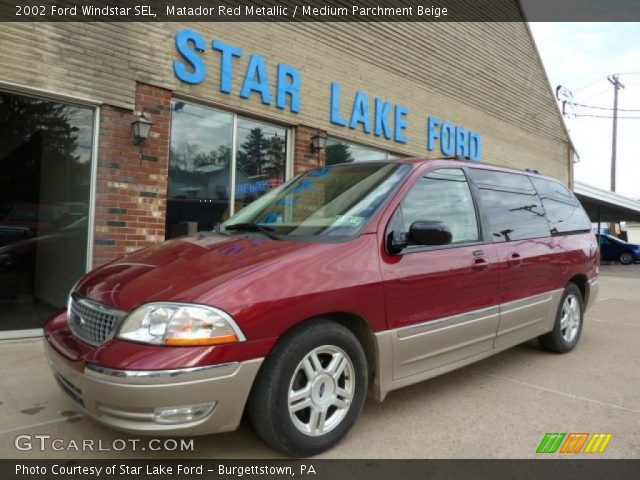 2002 Ford Windstar SEL in Matador Red Metallic