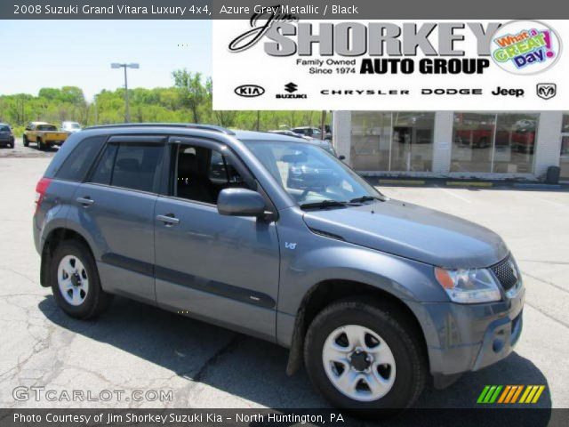 2008 Suzuki Grand Vitara Luxury 4x4 in Azure Grey Metallic