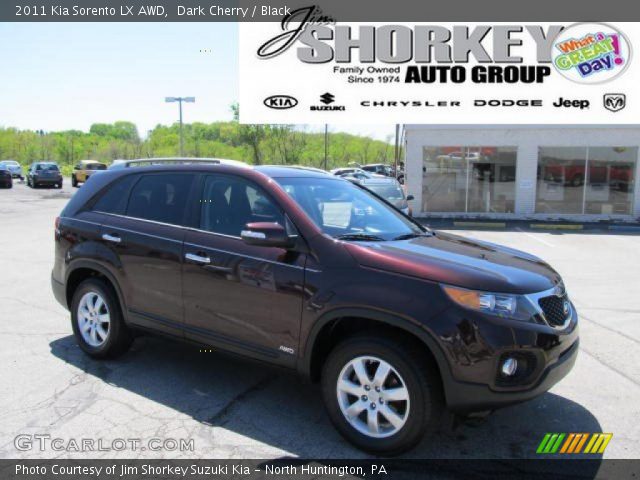 2011 Kia Sorento LX AWD in Dark Cherry