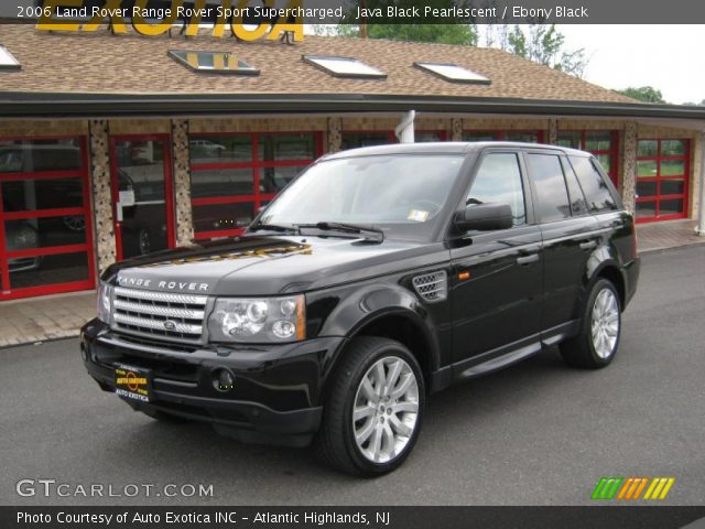 2006 Land Rover Range Rover Sport Supercharged in Java Black Pearlescent