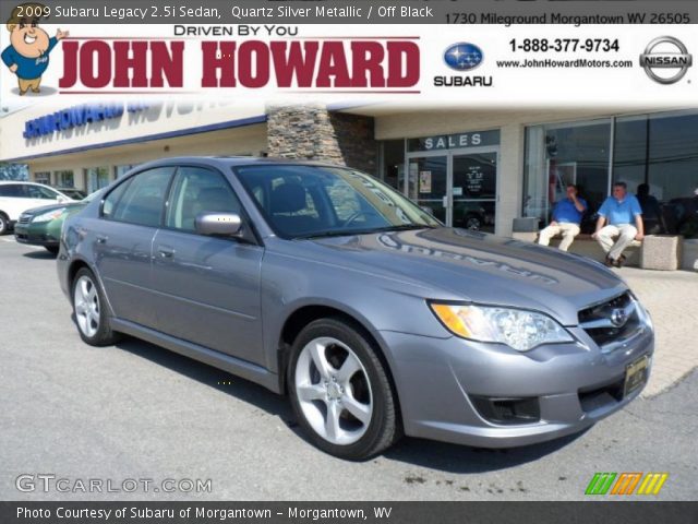 2009 Subaru Legacy 2.5i Sedan in Quartz Silver Metallic