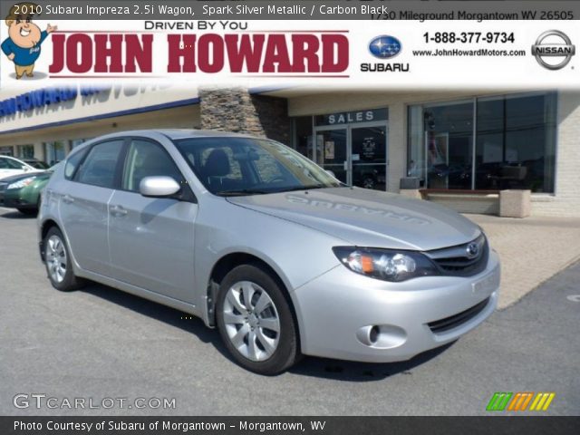 2010 Subaru Impreza 2.5i Wagon in Spark Silver Metallic