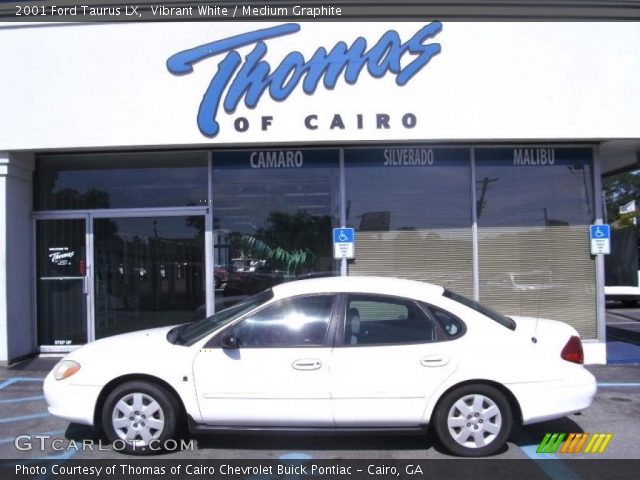 2001 Ford Taurus LX in Vibrant White