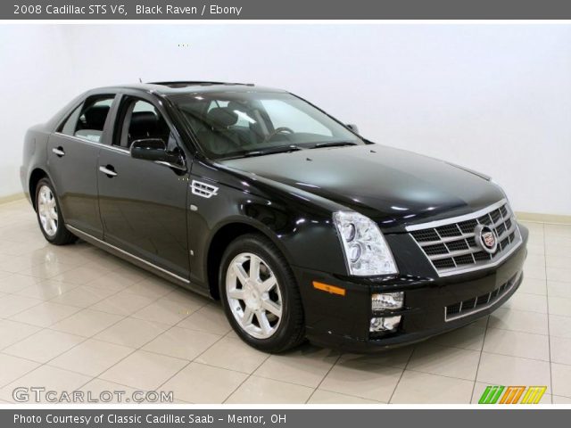 2008 Cadillac STS V6 in Black Raven