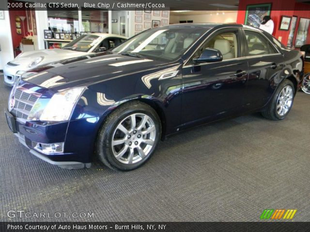 2008 Cadillac CTS Sedan in Blue Chip