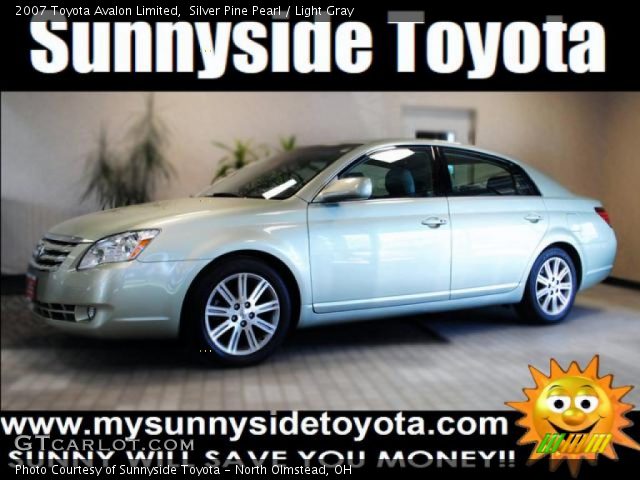 2007 Toyota Avalon Limited in Silver Pine Pearl