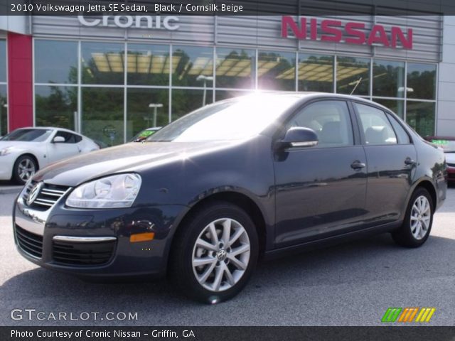 2010 Volkswagen Jetta SE Sedan in Black