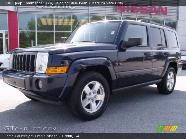 2006 Jeep Commander 4x4 in Midnight Blue Pearl