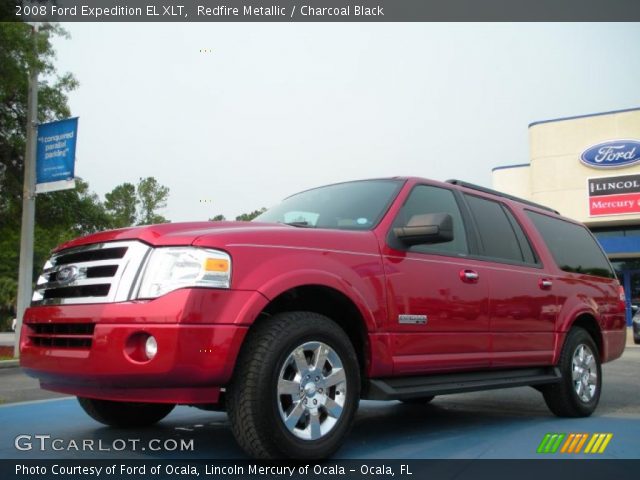 2008 Ford Expedition EL XLT in Redfire Metallic