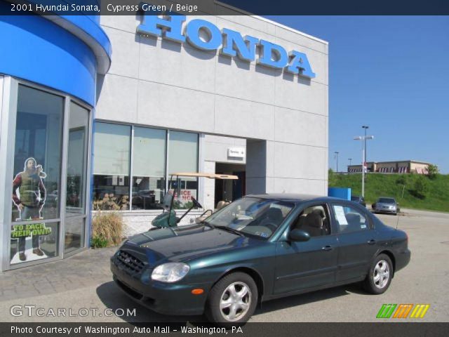 2001 Hyundai Sonata  in Cypress Green