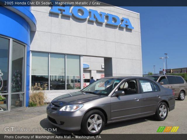 2005 Honda Civic EX Sedan in Magnesium Metallic