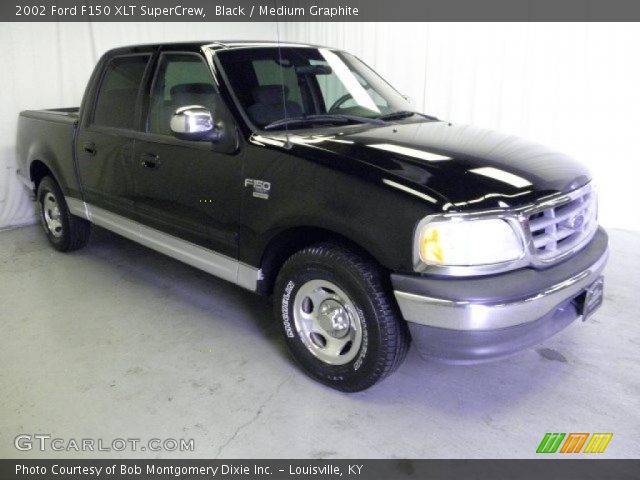 2002 Ford F150 XLT SuperCrew in Black