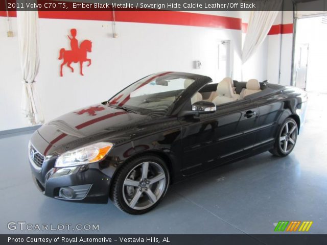 2011 Volvo C70 T5 in Ember Black Metallic