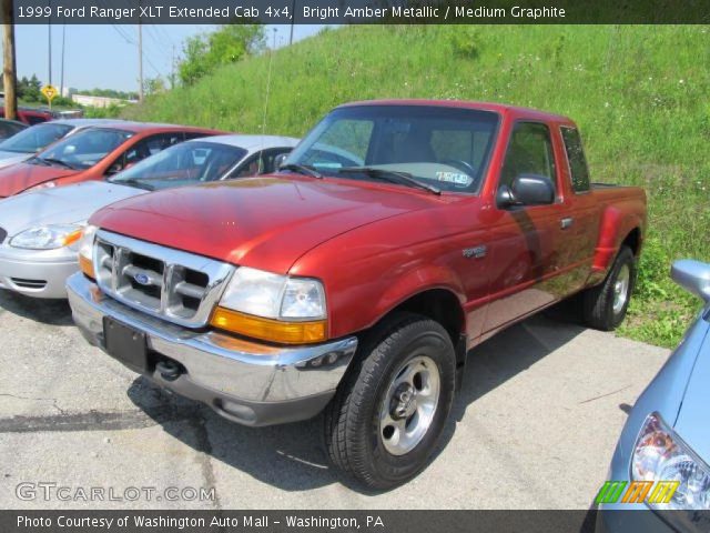 1999 Ford Ranger XLT Extended Cab 4x4 in Bright Amber Metallic