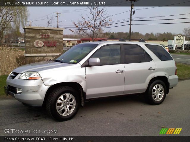 2003 Acura MDX Touring in Starlight Silver Metallic