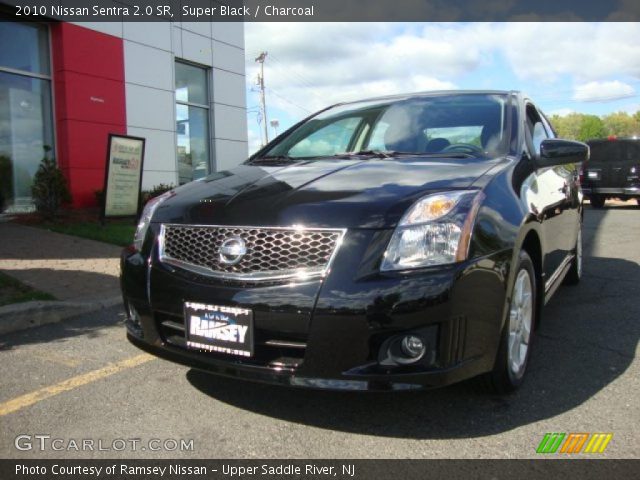 2010 Nissan Sentra 2.0 SR in Super Black