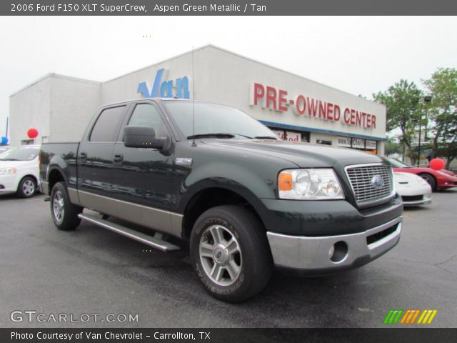 2006 Ford F150 XLT SuperCrew in Aspen Green Metallic