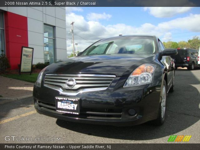 2008 Nissan Altima 2.5 S in Super Black