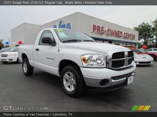 2007 Dodge Ram 1500 SLT Regular Cab in Bright White