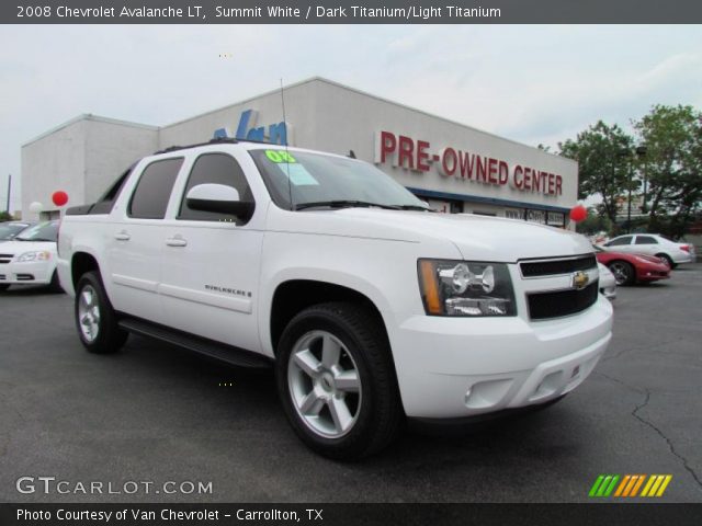 2008 Chevrolet Avalanche LT in Summit White