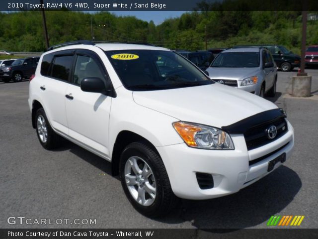 2010 Toyota RAV4 V6 4WD in Super White