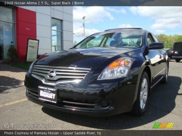 2008 Nissan Altima 2.5 SL in Super Black