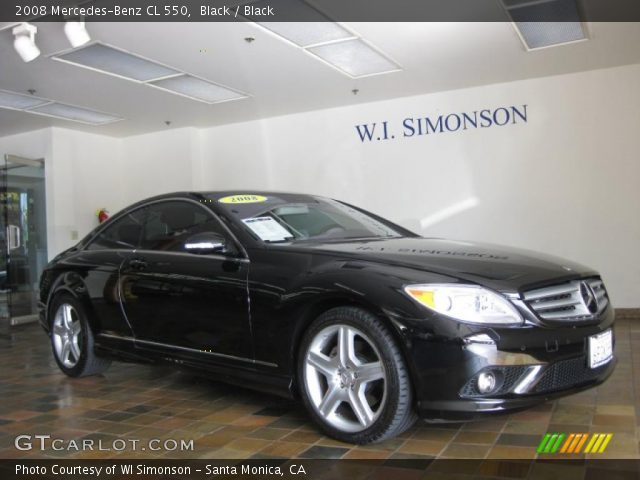 2008 Mercedes-Benz CL 550 in Black