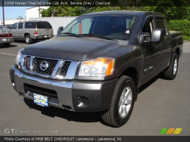 2008 Nissan Titan SE Crew Cab 4x4 in Smoke Gray