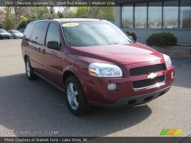 2005 Chevrolet Uplander LS in Sport Red Metallic