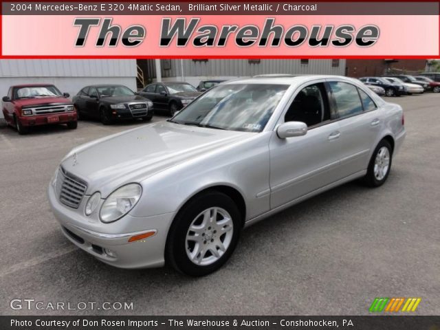 2004 Mercedes-Benz E 320 4Matic Sedan in Brilliant Silver Metallic