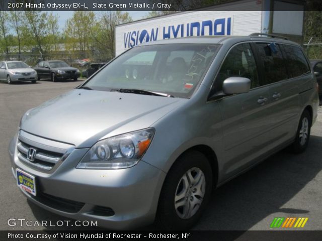 2007 Honda Odyssey EX-L in Slate Green Metallic