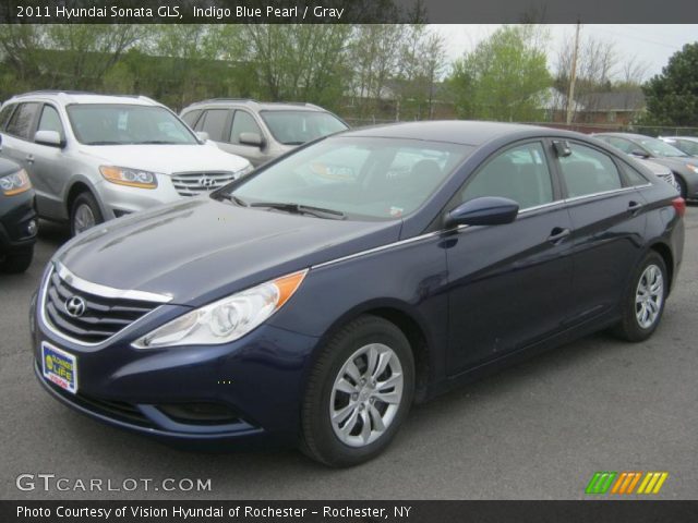 2011 Hyundai Sonata GLS in Indigo Blue Pearl