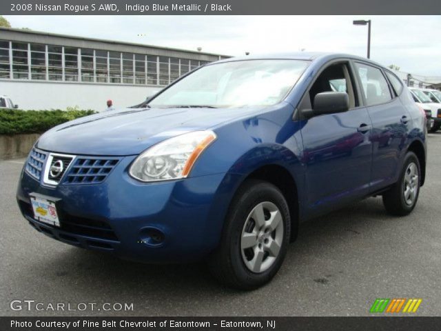 2008 Nissan Rogue S AWD in Indigo Blue Metallic
