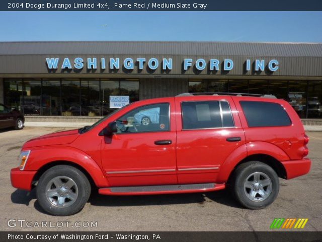 2004 Dodge Durango Limited 4x4 in Flame Red