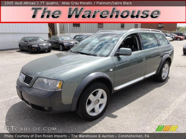 2005 Audi Allroad 2.7T quattro in Atlas Gray Metallic