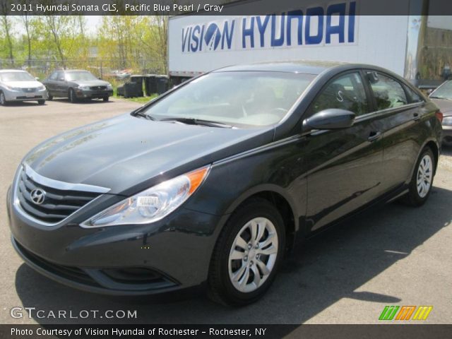 2011 Hyundai Sonata GLS in Pacific Blue Pearl