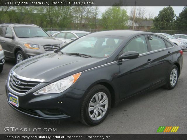 2011 Hyundai Sonata GLS in Pacific Blue Pearl