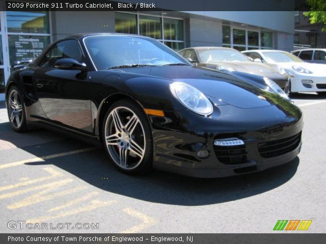 2009 Porsche 911 Turbo Cabriolet in Black