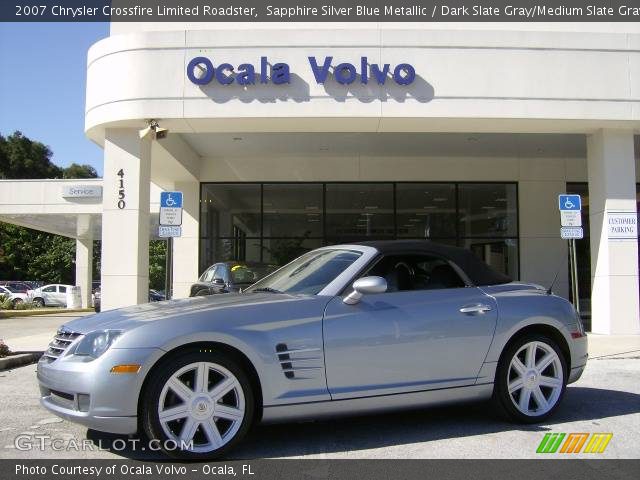 2007 Chrysler Crossfire Limited Roadster in Sapphire Silver Blue Metallic