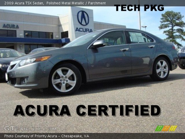 2009 Acura TSX Sedan in Polished Metal Metallic