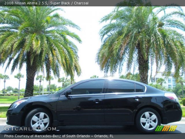 2008 Nissan Altima 2.5 S in Super Black
