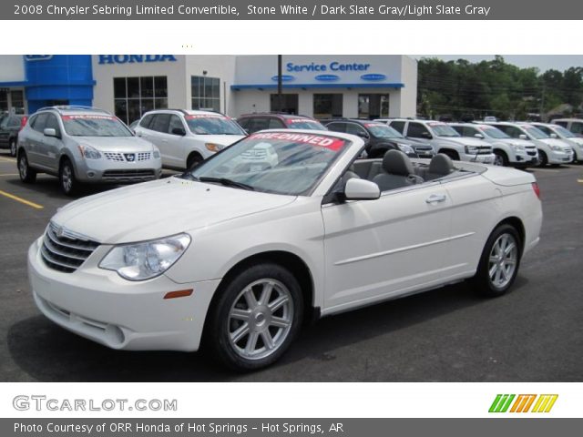 2008 Chrysler Sebring Limited Convertible in Stone White